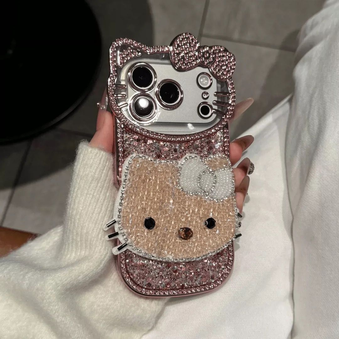 Big face hello kitty iphone case