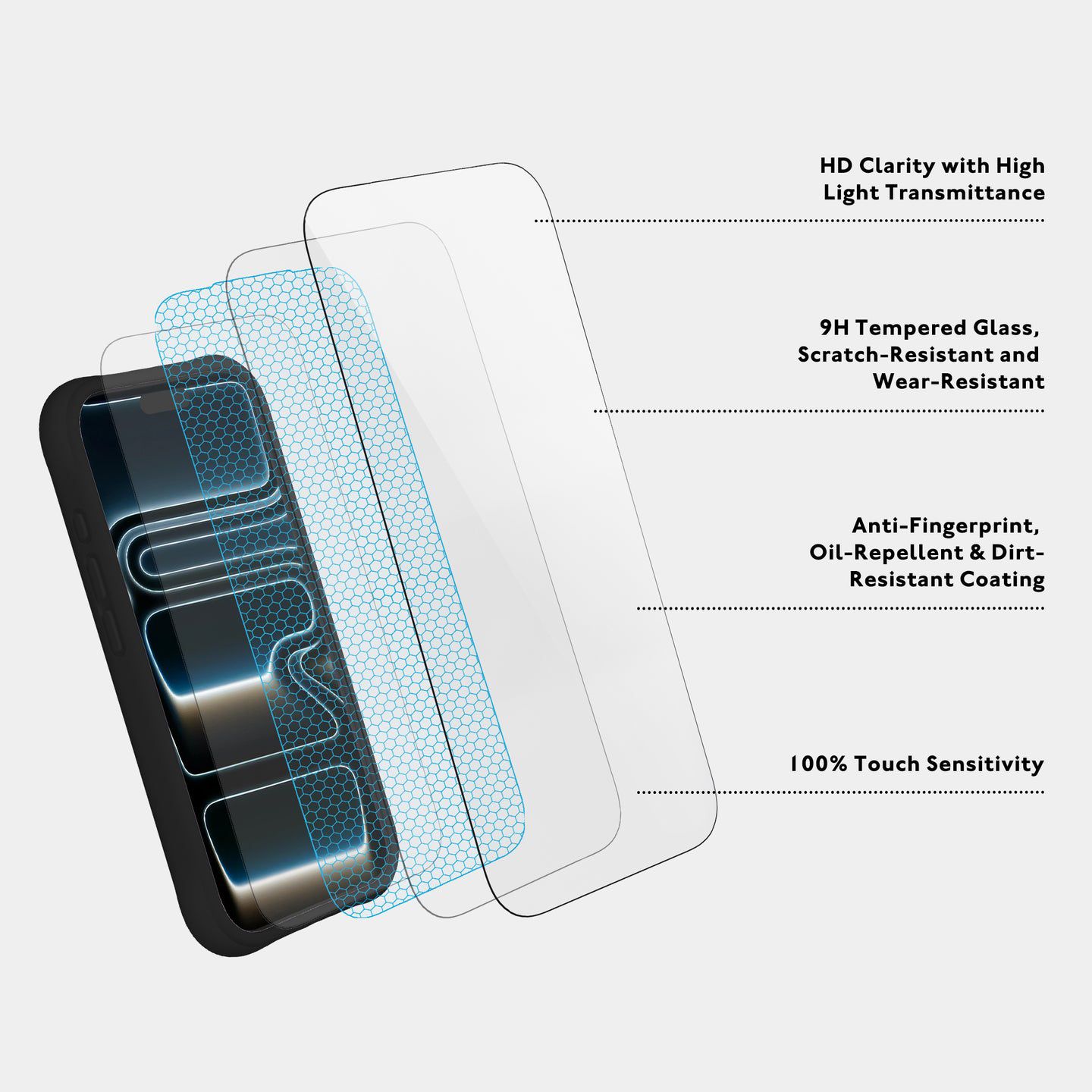 youngkit 2.5D HD Screen Protector