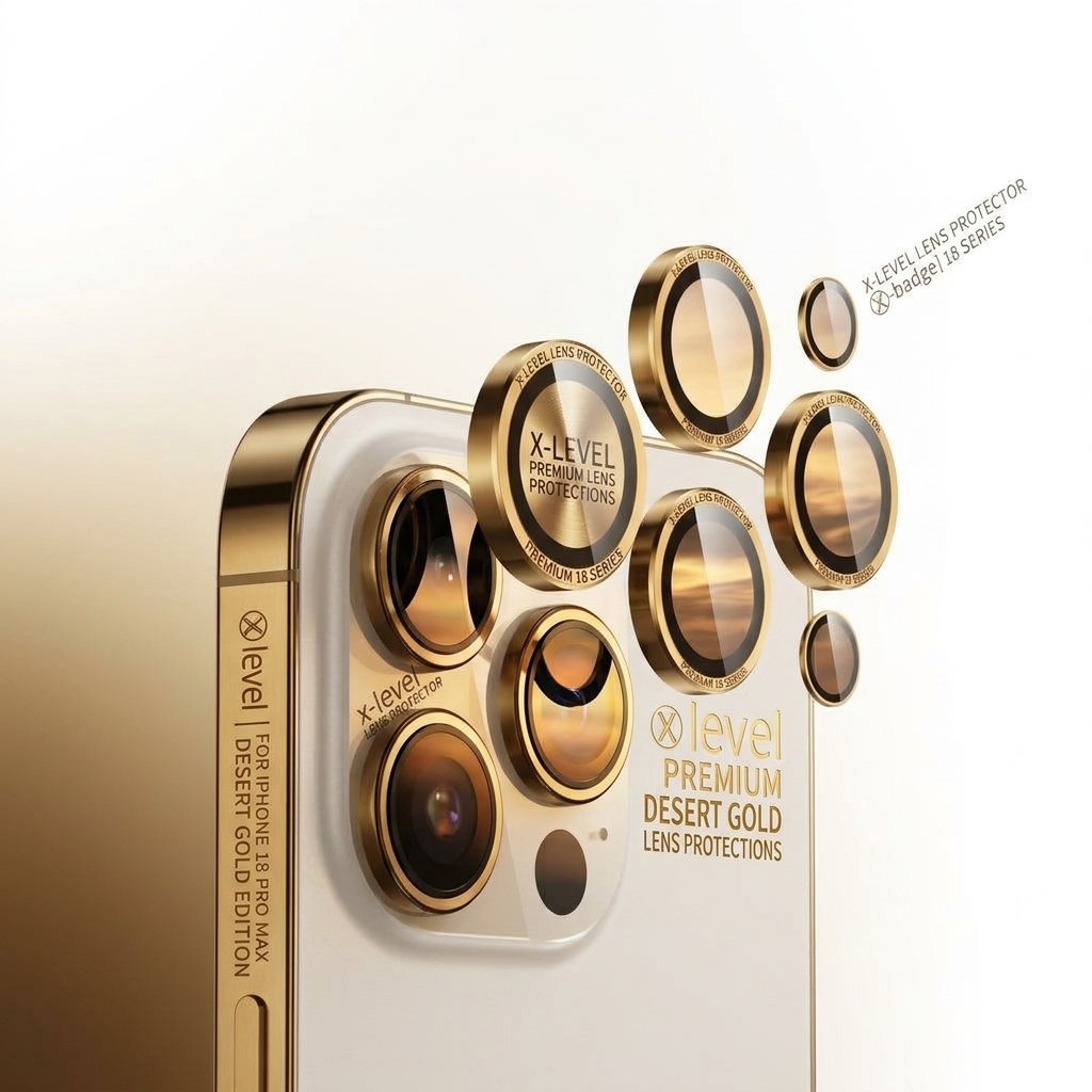 X-Level HD Anti-Scratch Camera Lens Protector for iPhone 18 Series