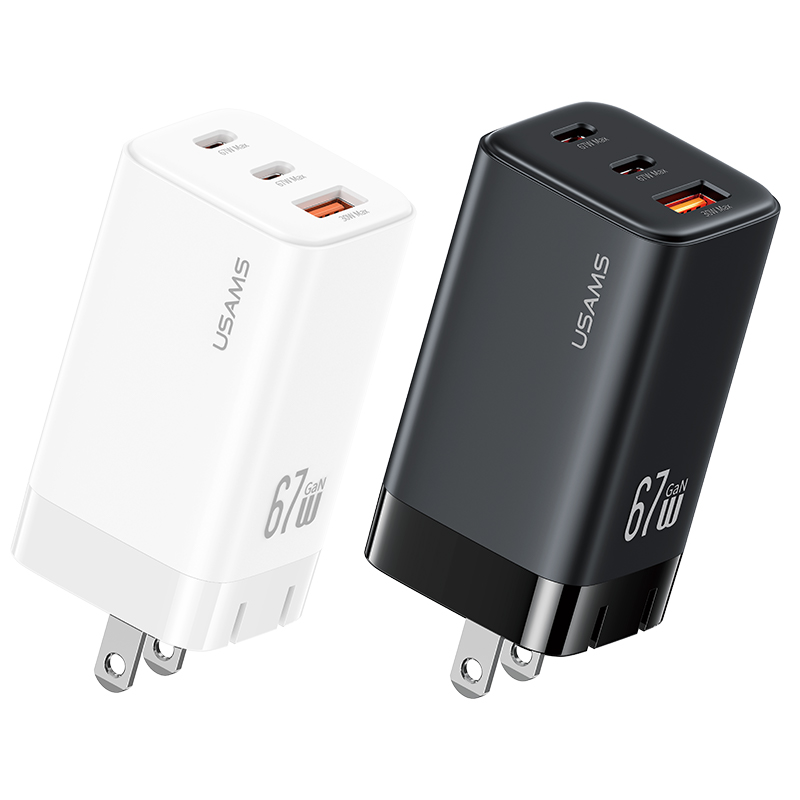 CC272 67W GaN ACC 3 Ports Fast Charger (US) - JC Series