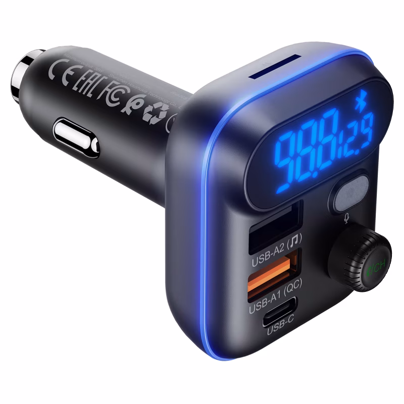 Fast Charge Car FM Wireless Transmitter B25 36W